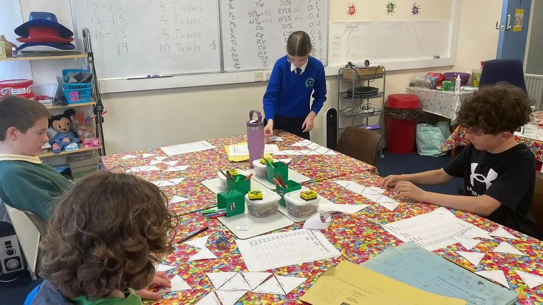 Inside the Sumkids classroom during a transfer club session